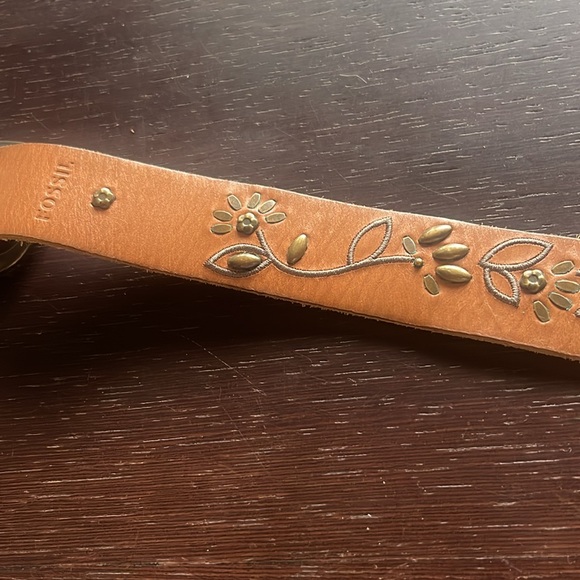 Fossil women’s leather belt - Picture 6 of 6